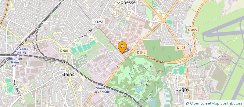 localisation de l'entreprise JMJ à GARGES-LES-GONESSE