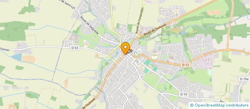 localisation de l'entreprise JMJ  SAINT-LYS