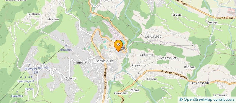 localisation de l'entreprise JMJ à COMBLOUX