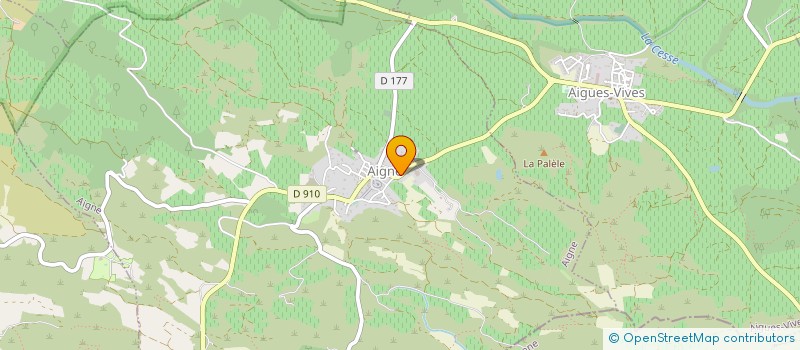 localisation de l'entreprise JMJ  AIGNE