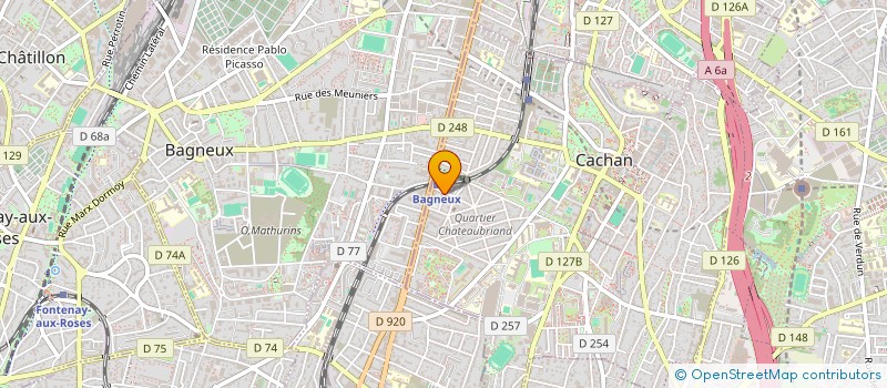 localisation de l'entreprise JMJ AUDITION à CACHAN
