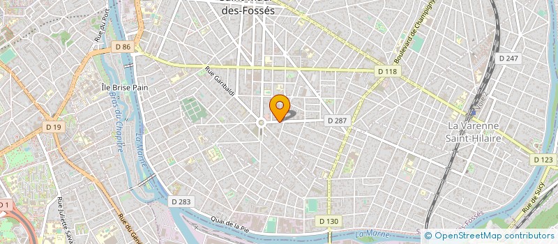 localisation de l'entreprise JMJ BAT à SAINT-MAUR-DES-FOSSES