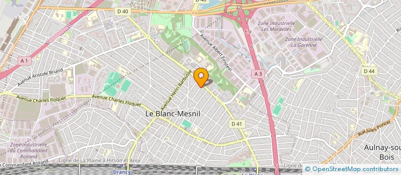 localisation de l'entreprise JMJ BAT à LE BLANC-MESNIL