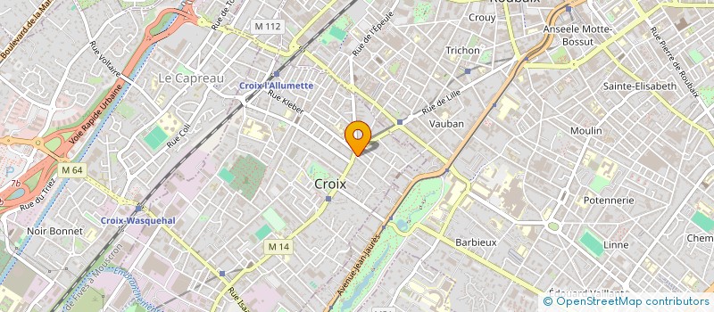 localisation de l'entreprise JMJ CONSULTING  CROIX
