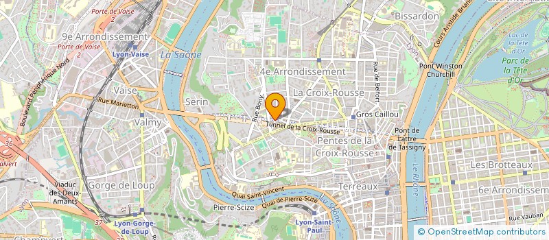 localisation de l'entreprise JMJ EN 4L à LYON 4EME