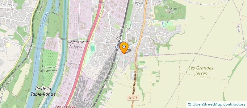 localisation de l'entreprise JMJ HOLDING  FEYZIN