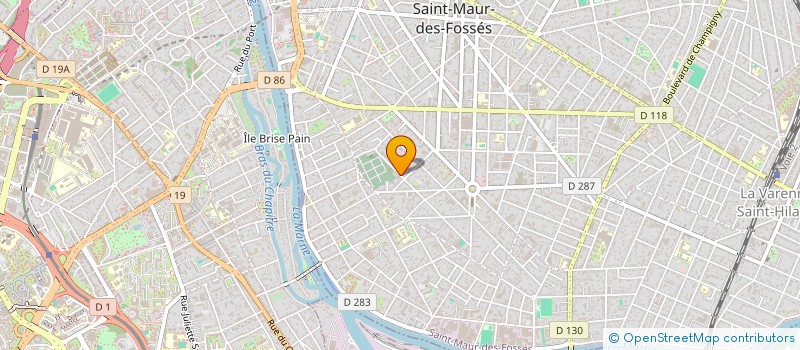 localisation de l'entreprise JMJ IMMO à SAINT-MAUR-DES-FOSSES