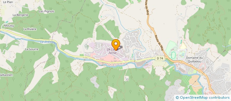 localisation de l'entreprise JMJ IMMO-CONCEPT  SAINTE-MAXIME