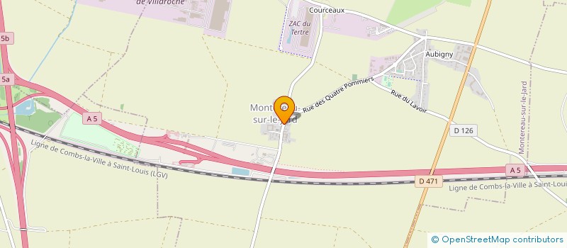 localisation de l'entreprise JMJ INDUSTRIES à MONTEREAU-SUR-LE-JARD