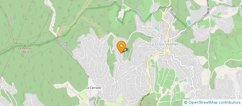 localisation de l'entreprise JMJ INVEST  LA CROIX-VALMER