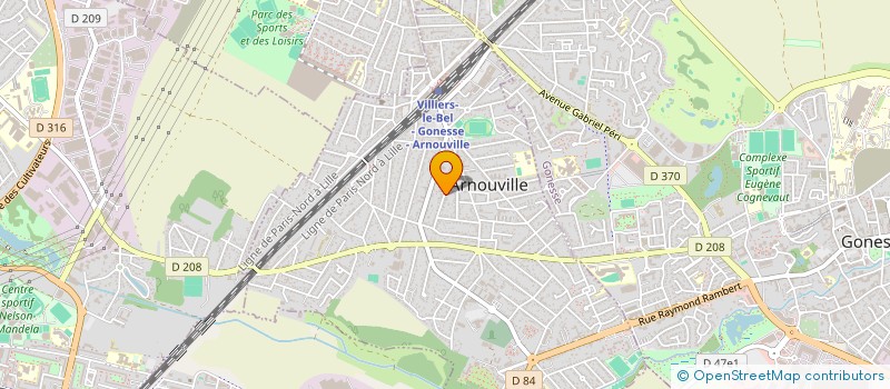 localisation de l'entreprise JMJ RENOV à ARNOUVILLE