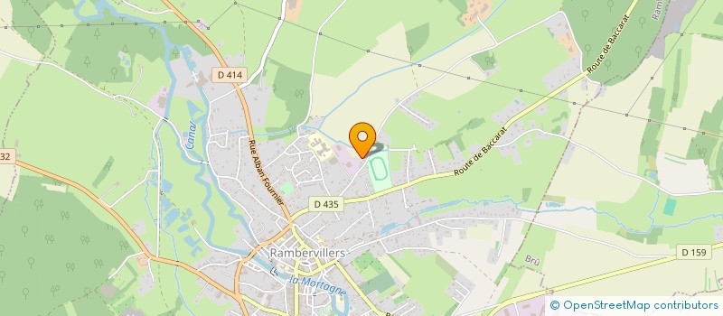 localisation de l'entreprise JMJ'S  RAMBERVILLERS