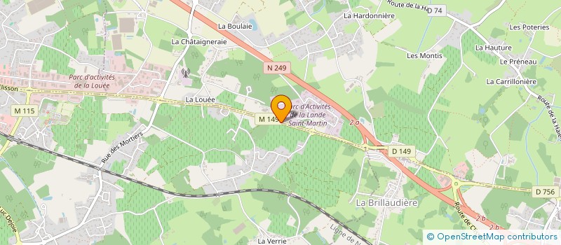 localisation de l'entreprise JMJ TECHNOLOGIE  HAUTE-GOULAINE