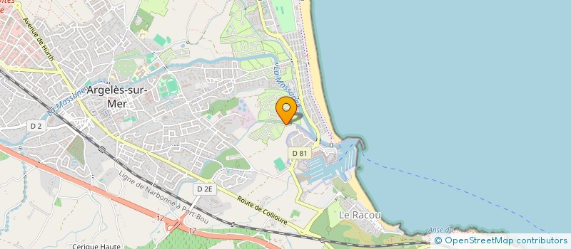 localisation de l'entreprise JMJ66 à ARGELES-SUR-MER
