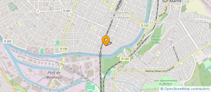 localisation de l'entreprise JMJA à SAINT-MAUR-DES-FOSSES