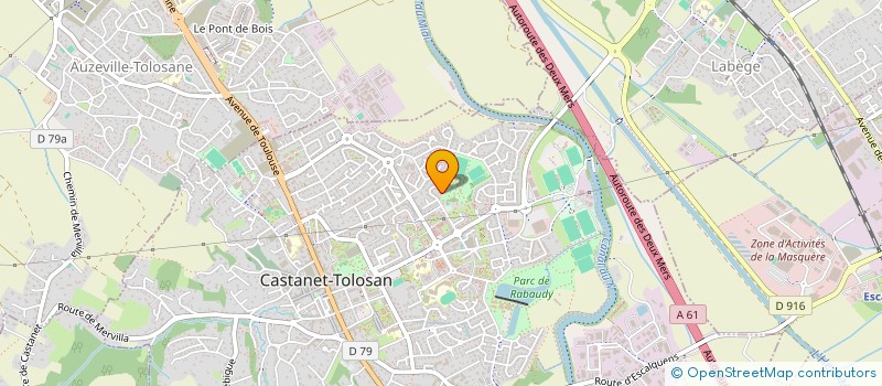 localisation de l'entreprise JMJARDINS à CASTANET-TOLOSAN