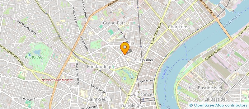 localisation de l'entreprise JMJB NEGOCE  BORDEAUX