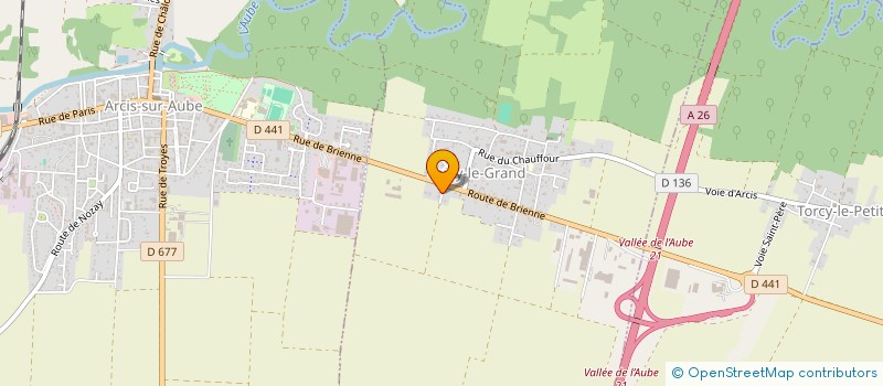 localisation de l'entreprise JMJC  TORCY-LE-GRAND