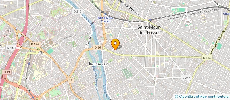 localisation de l'entreprise JMJC IMMO à SAINT-MAUR-DES-FOSSES