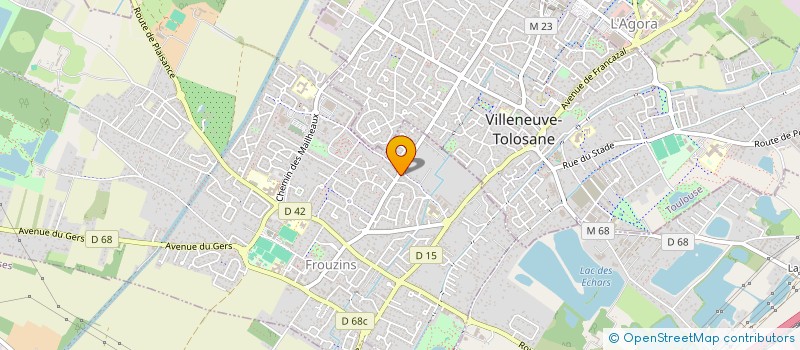 localisation de l'entreprise JMJD NEGOCE  FROUZINS