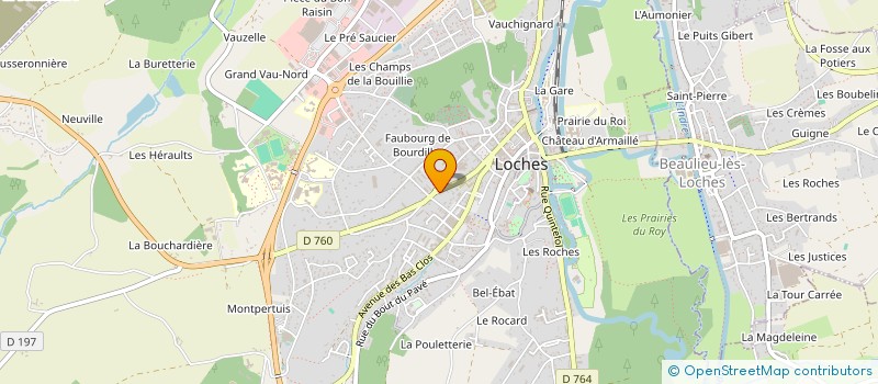 localisation de l'entreprise JMJO  LOCHES