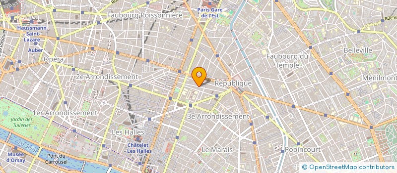 localisation de l'entreprise JMJP SA  PARIS