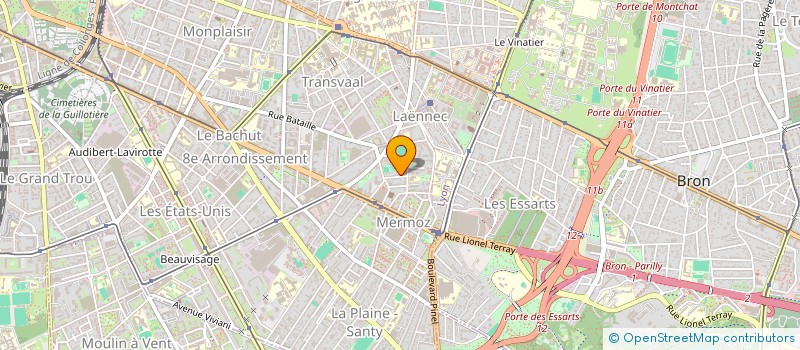 localisation de l'entreprise JMJS  LYON