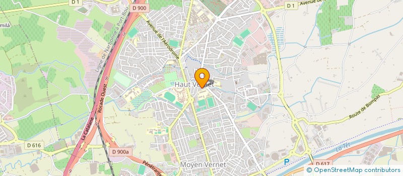 localisation de l'entreprise JMJT  PERPIGNAN