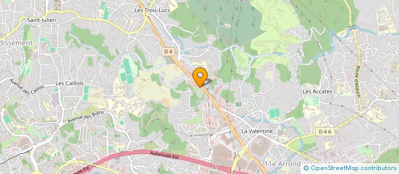 localisation de l'entreprise JMK à MARSEILLE