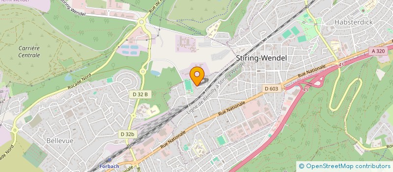 localisation de l'entreprise JMK  STIRING-WENDEL