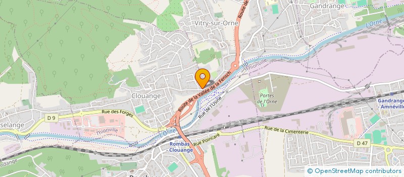 localisation de l'entreprise JMK CONSTRUCTIONS  CLOUANGE