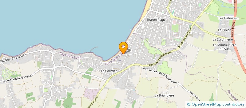 localisation de l'entreprise JMK COURTAGE AUDIT ET EXPERTISE EN PROTECTION SOCIALE à LA PLAINE-SUR-MER
