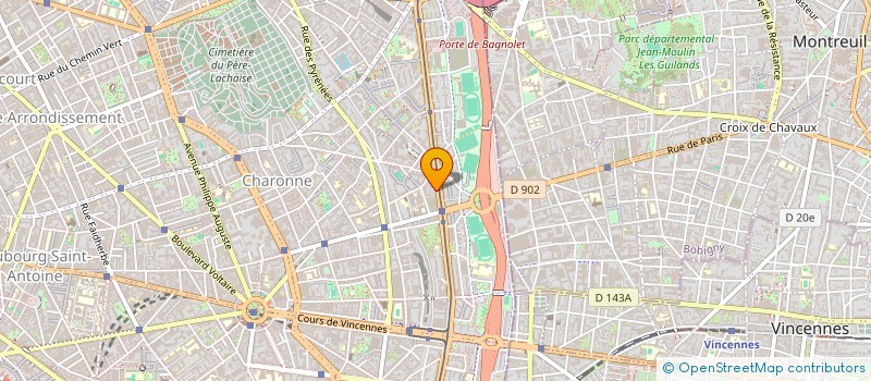localisation de l'entreprise JMK POSE à PARIS