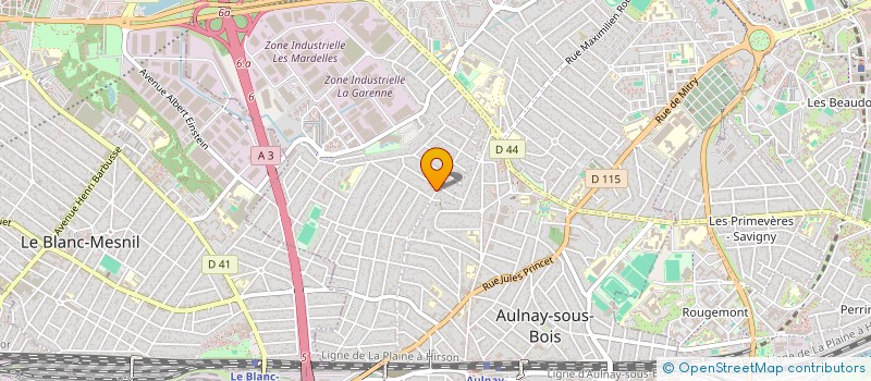 localisation de l'entreprise JMKO à AULNAY-SOUS-BOIS