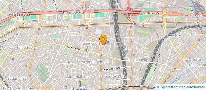 localisation de l'entreprise JML à PARIS