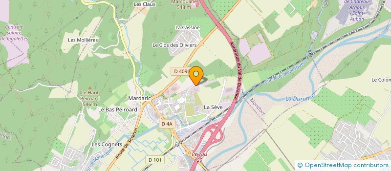 localisation de l'entreprise JML  PEYRUIS