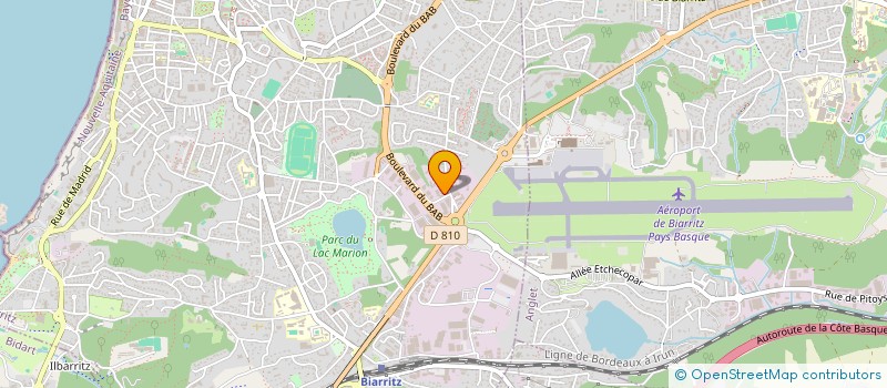 localisation de l'entreprise JML à BIARRITZ