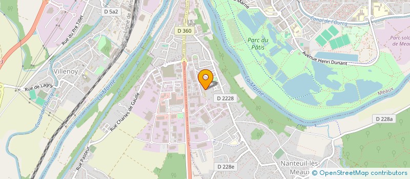 localisation de l'entreprise JML à NANTEUIL-LES-MEAUX