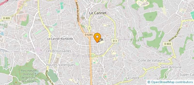 localisation de l'entreprise JML à LE CANNET