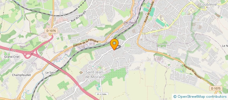 localisation de l'entreprise JML  SAINT-JEAN-DE-MOIRANS