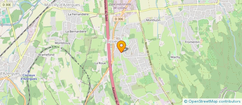 localisation de l'entreprise JML  LISSIEU