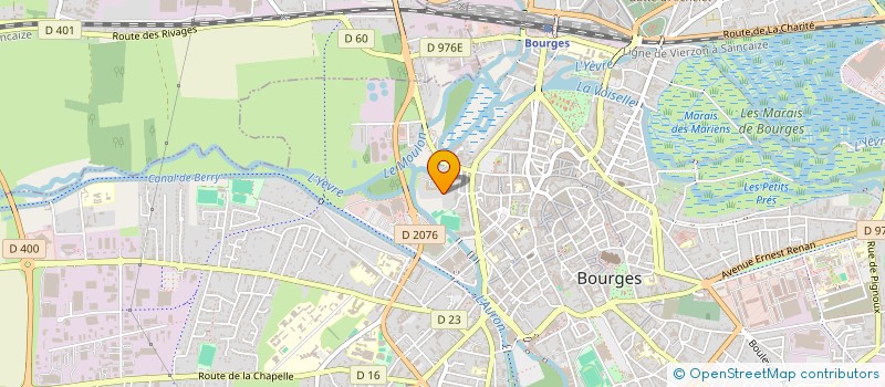 localisation de l'entreprise JML  BOURGES