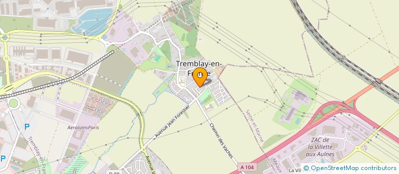 localisation de l'entreprise JML à TREMBLAY-EN-FRANCE