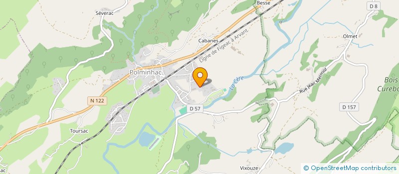 localisation de l'entreprise JML à POLMINHAC