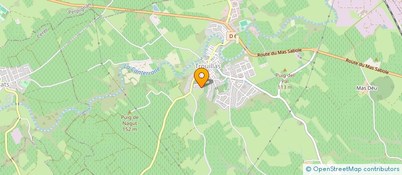 localisation de l'entreprise JML.B  TROUILLAS