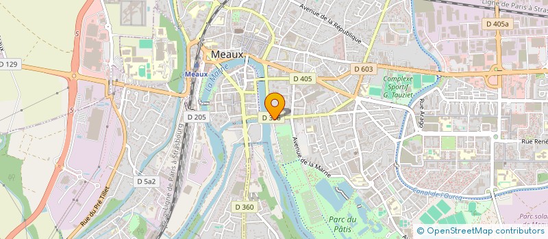 localisation de l'entreprise JML DISTRIBUTION  MEAUX