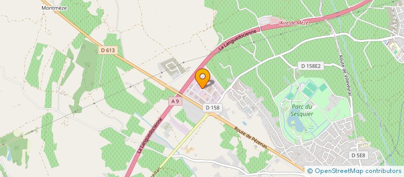 localisation de l'entreprise JML ET FILS à MEZE