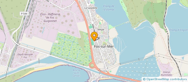 localisation de l'entreprise JML EXPERTISES à FOS-SUR-MER