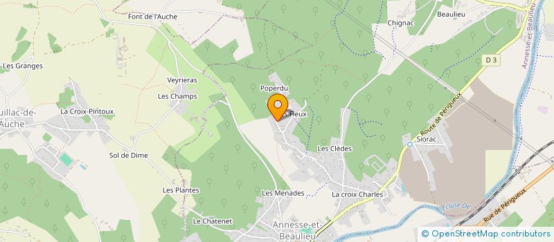 localisation de l'entreprise JML IMMO  ANNESSE-ET-BEAULIEU