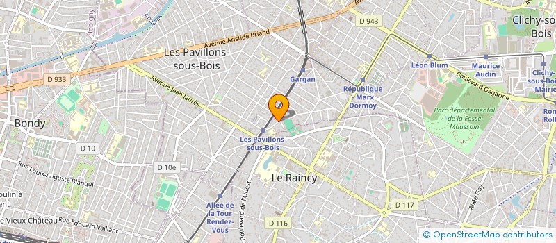 localisation de l'entreprise JML IMMO à LIVRY-GARGAN